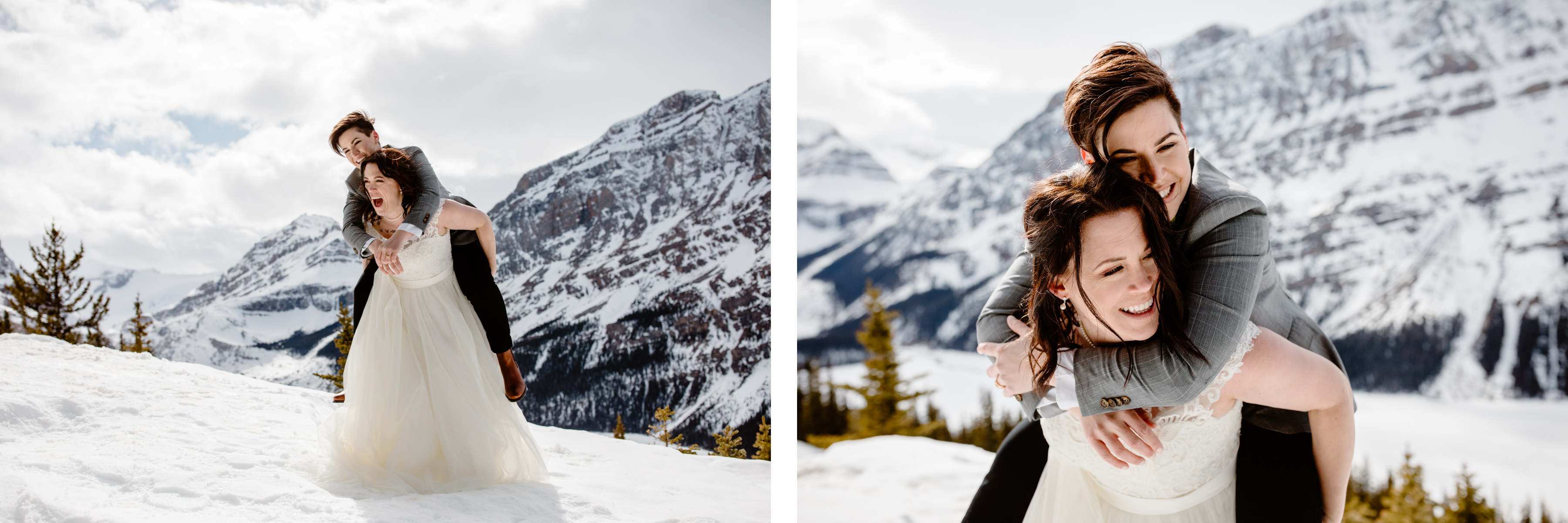 Banff National Park Elopement Photography with LGBTQ-friendly photographers - Image 14