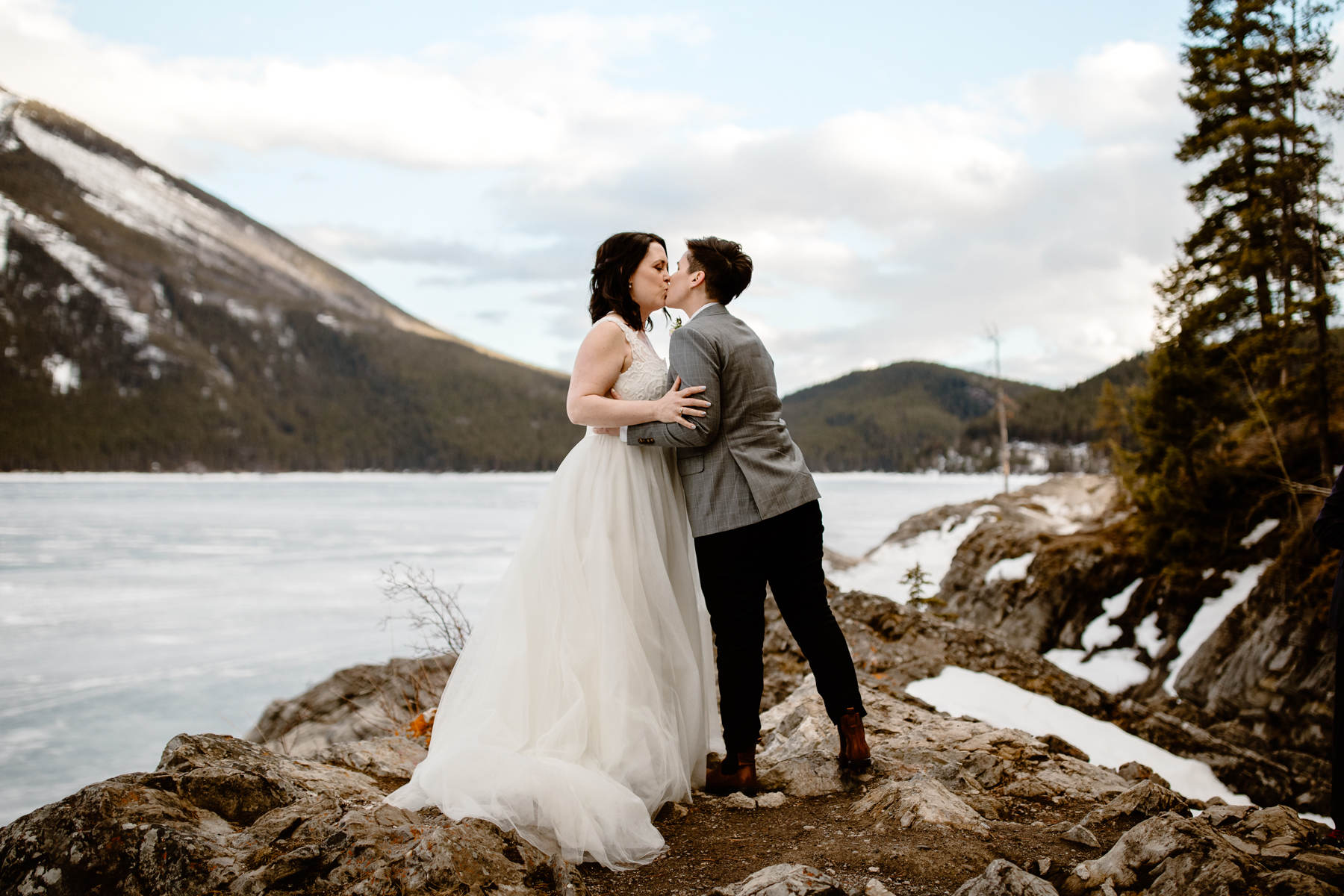 Banff National Park Elopement Photography with LGBTQ-friendly photographers - Image 22