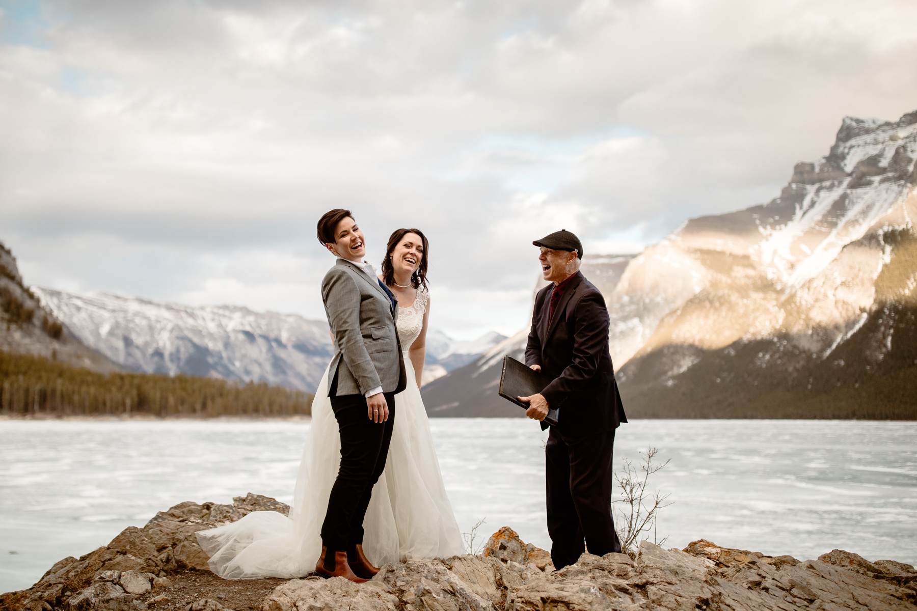 Banff National Park Elopement Photography with LGBTQ-friendly photographers - Image 24