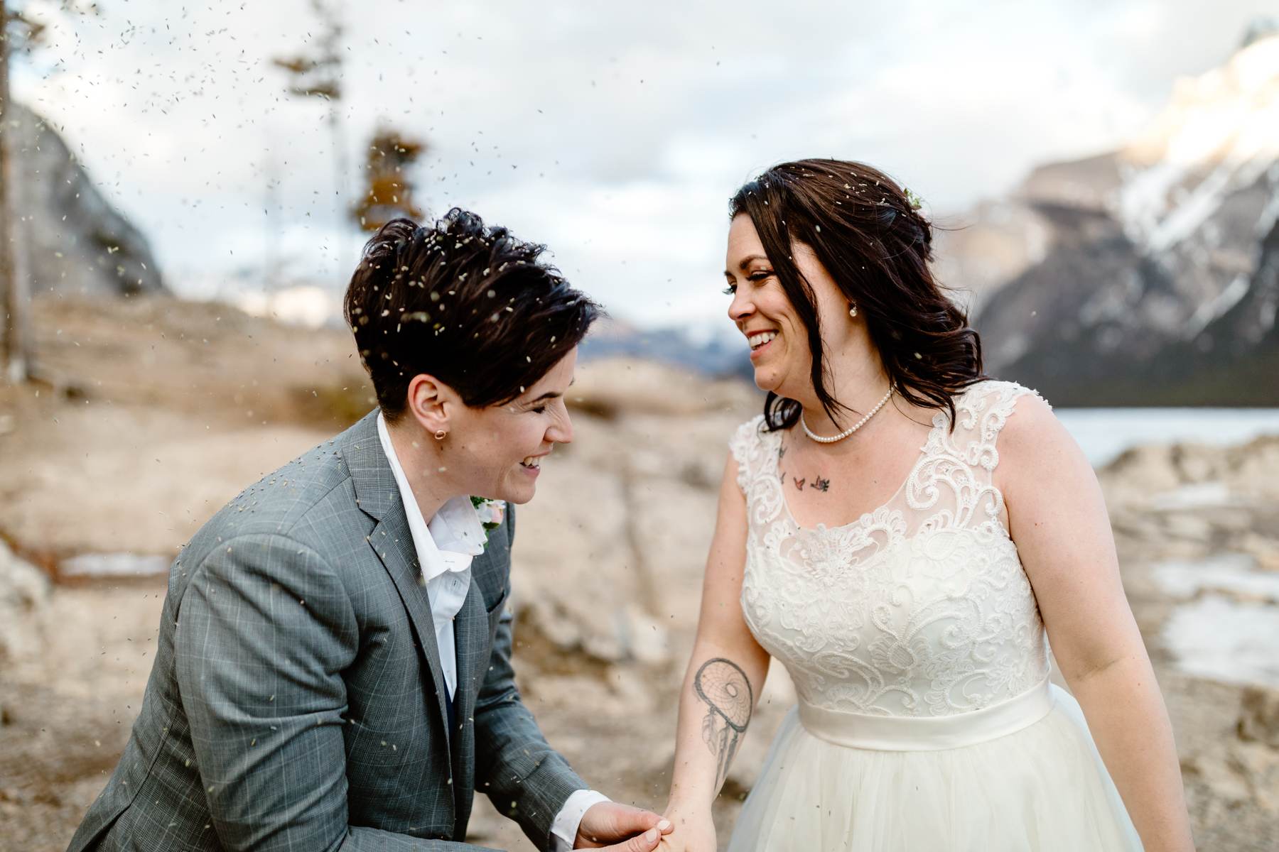 Banff National Park Elopement Photography with LGBTQ-friendly photographers - Image 26