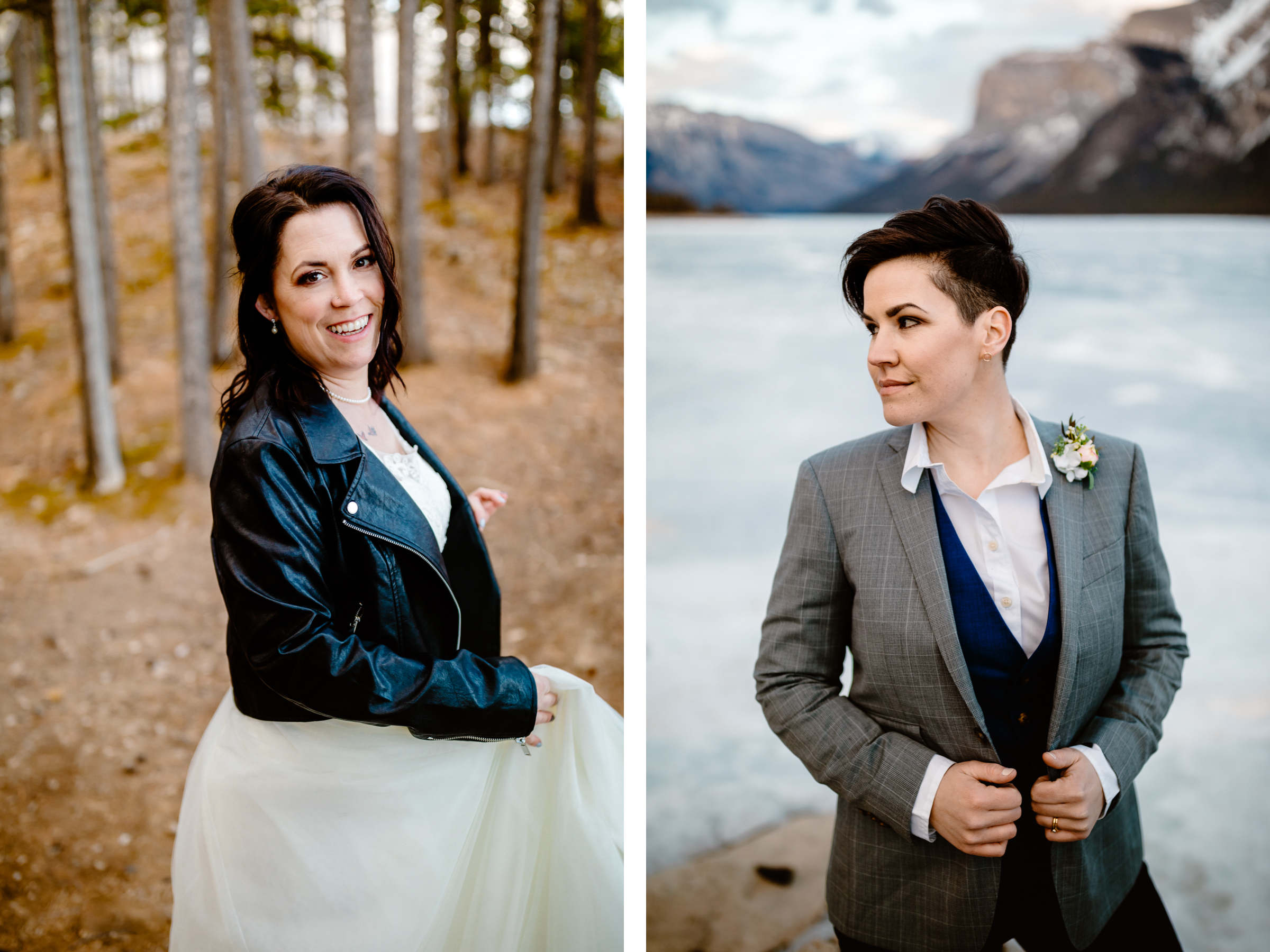 Banff National Park Elopement Photography with LGBTQ-friendly photographers - Image 30
