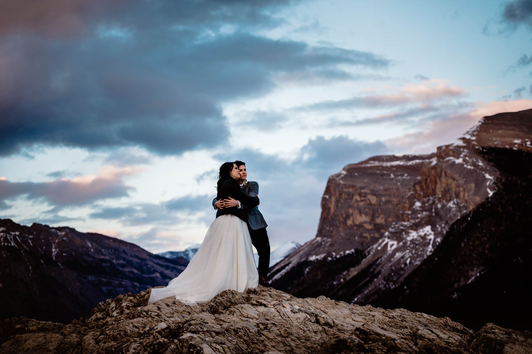 Banff National Park Elopement Photography with LGBTQ-friendly photographers - Image 31