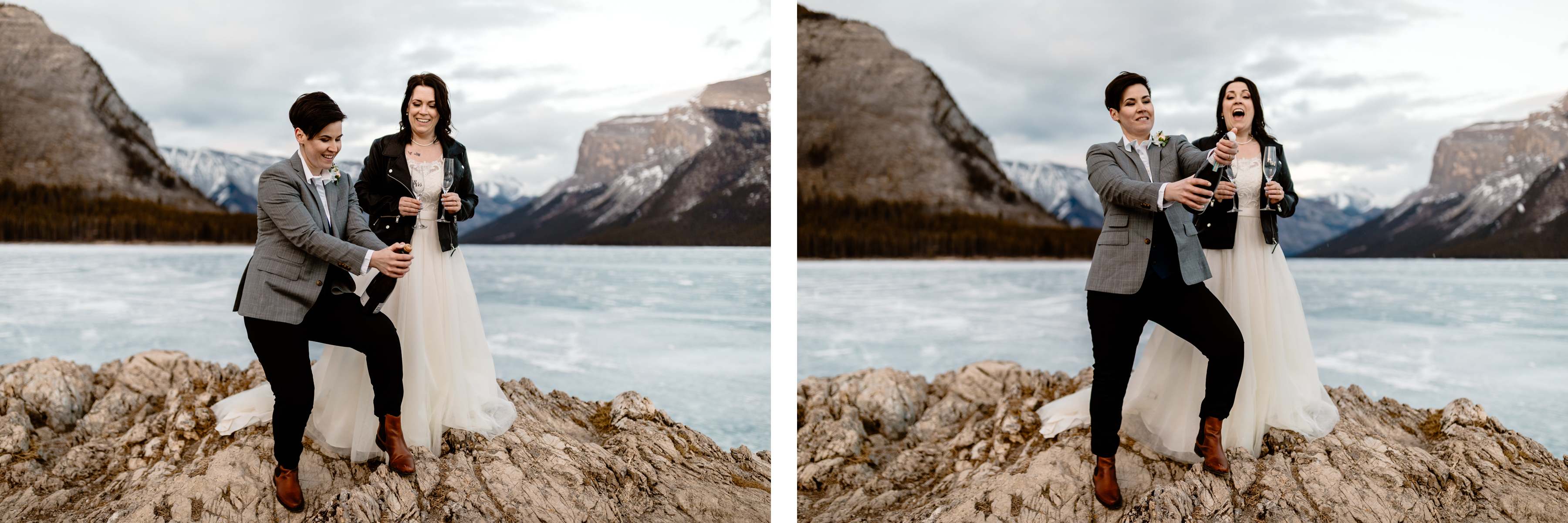 Banff National Park Elopement Photography with LGBTQ-friendly photographers - Image 33