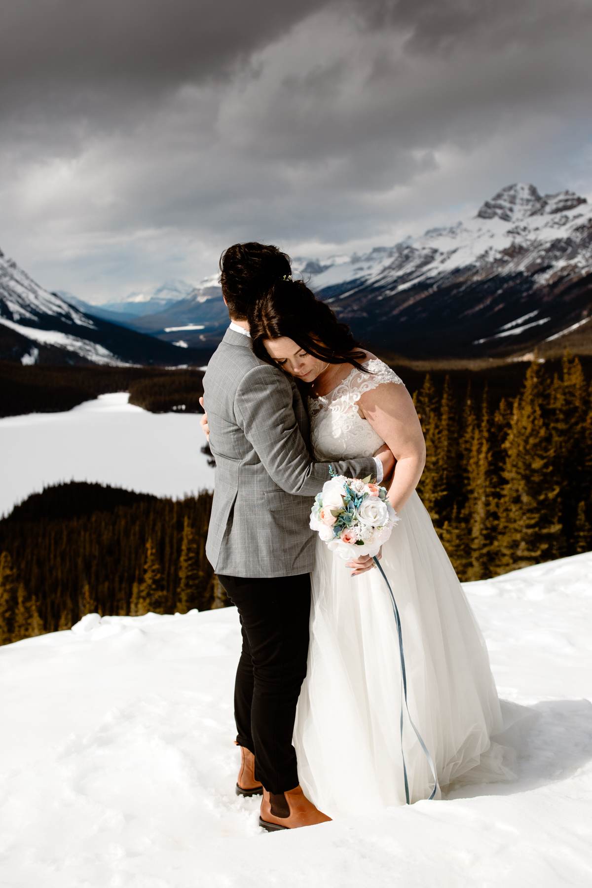 Banff National Park Elopement Photography with LGBTQ-friendly photographers - Image 9