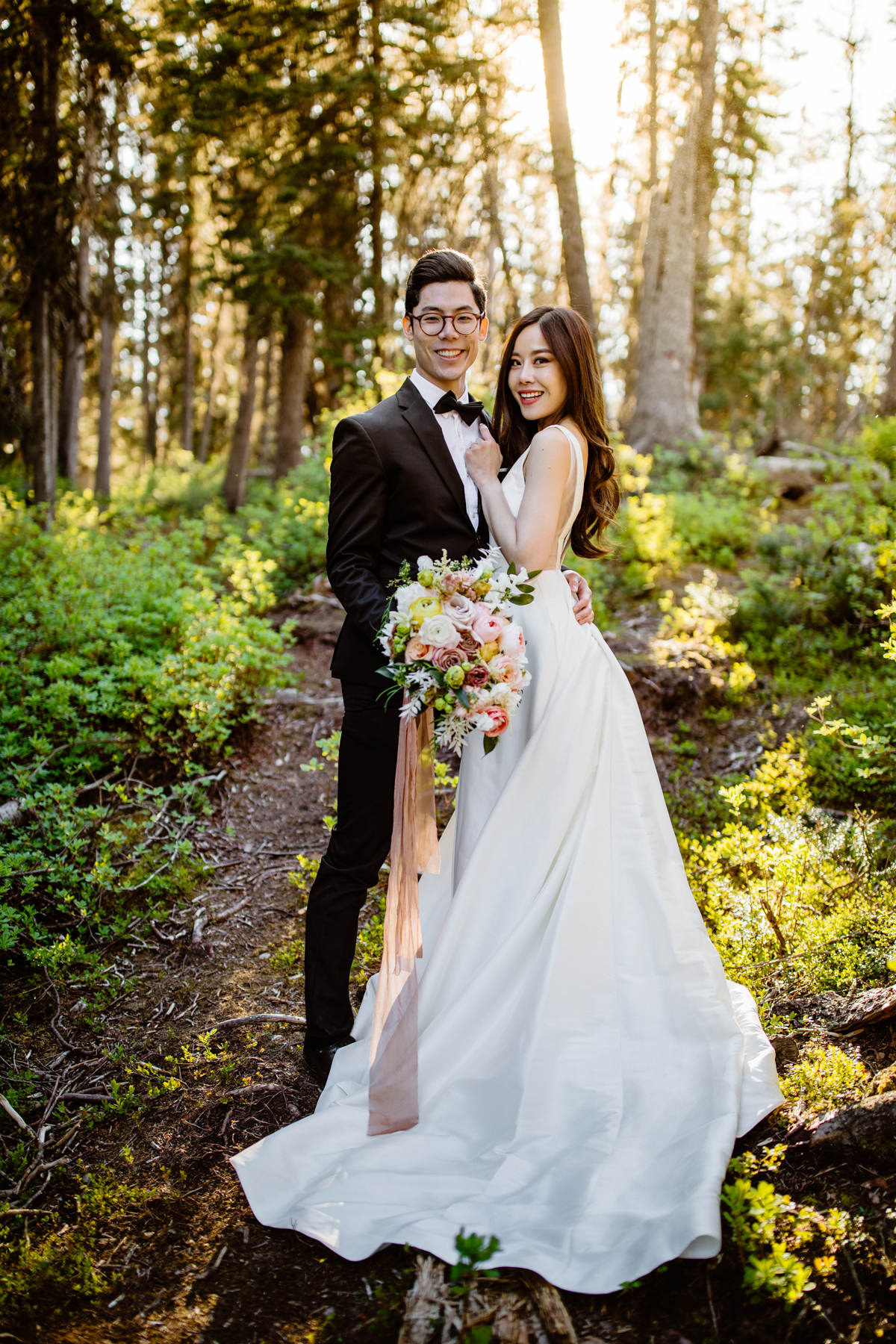 Banff Pre Wedding Photography at Moraine Lake - Photo 34