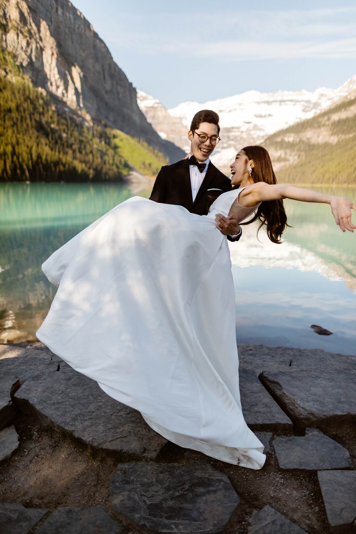Banff Pre Wedding Photography at Moraine Lake - Photo 43