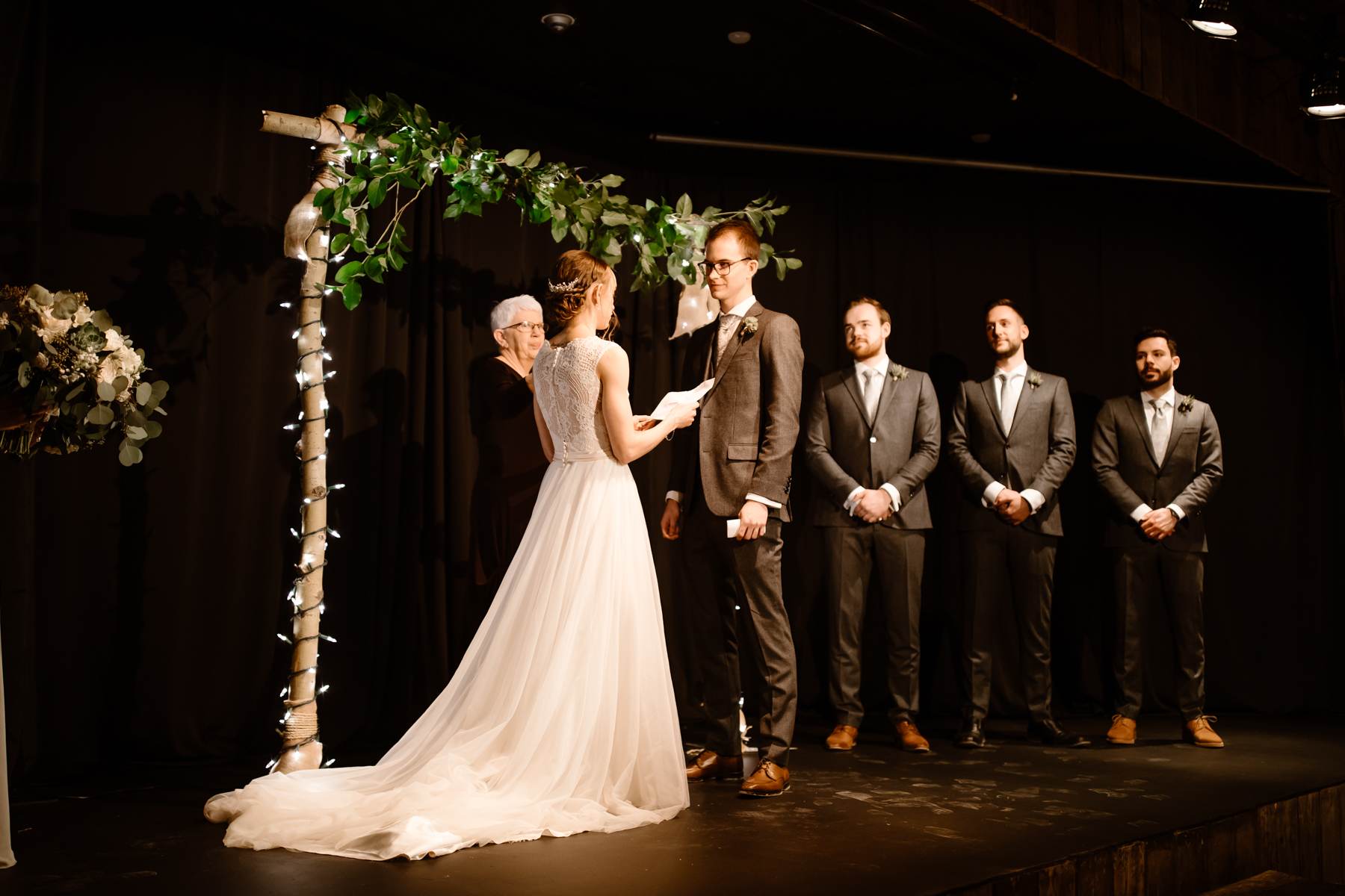 Cornerstone Theatre Wedding Photographers in Canmore - Photo 26