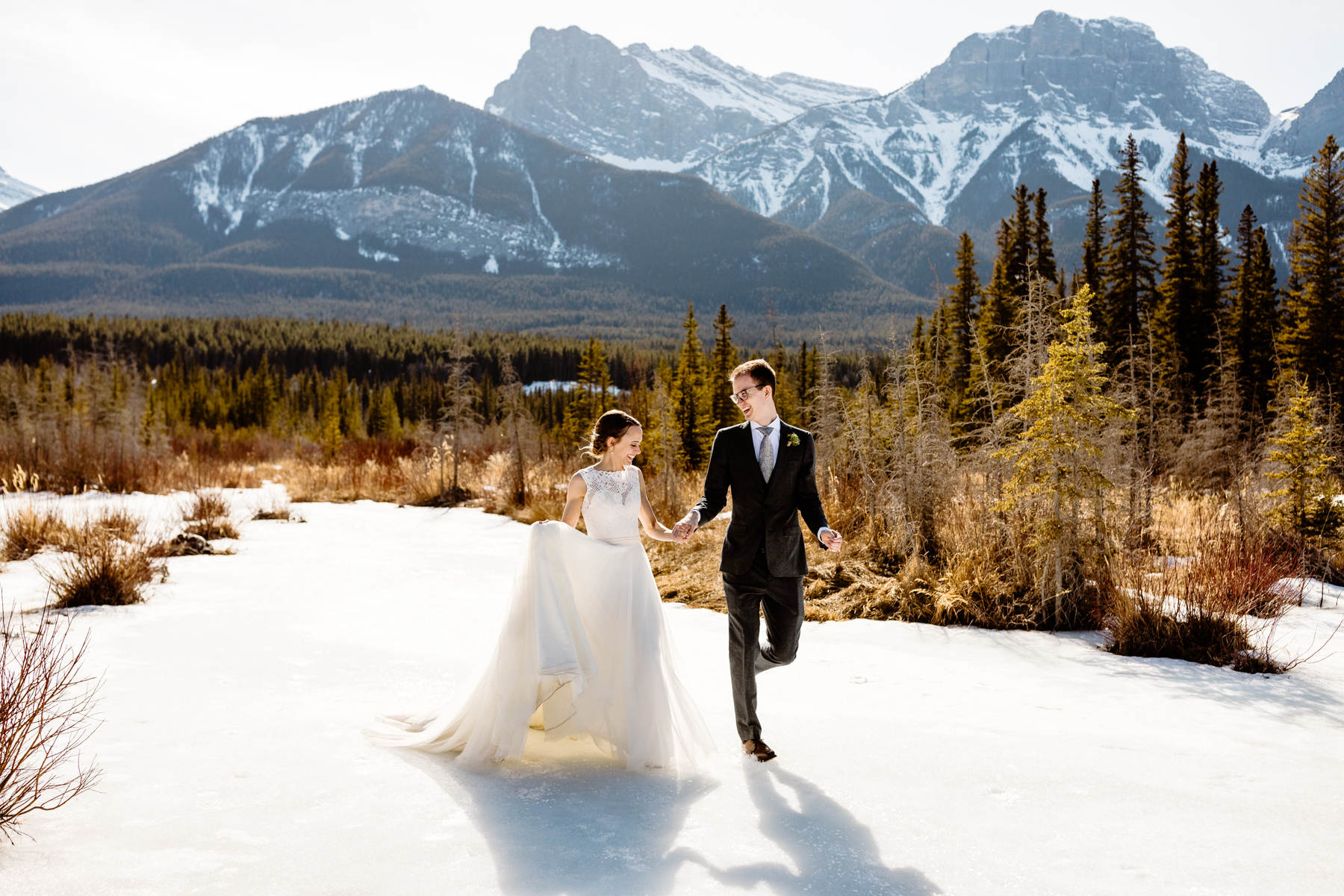 Cornerstone Theatre Wedding Photographers in Canmore - Photo 38