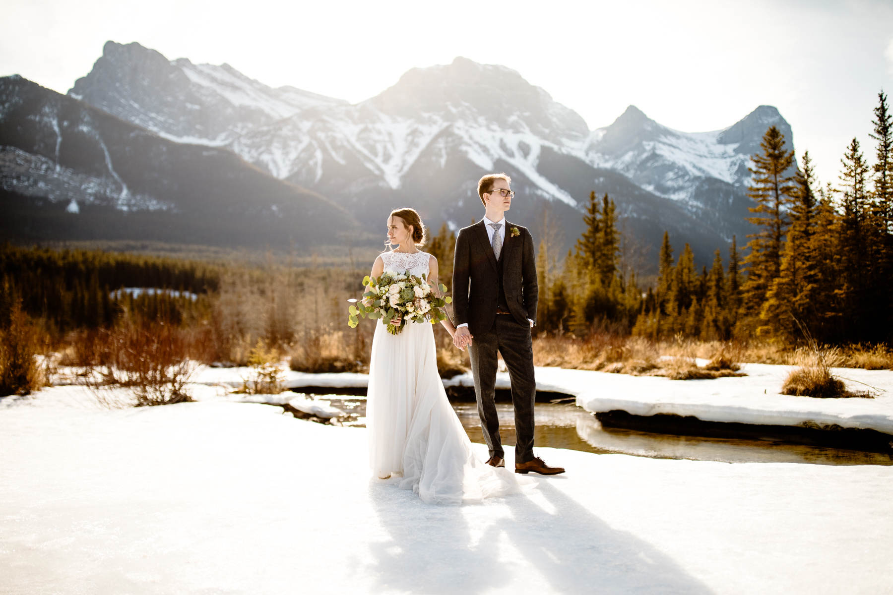 Cornerstone Theatre Wedding Photographers in Canmore - Photo 50