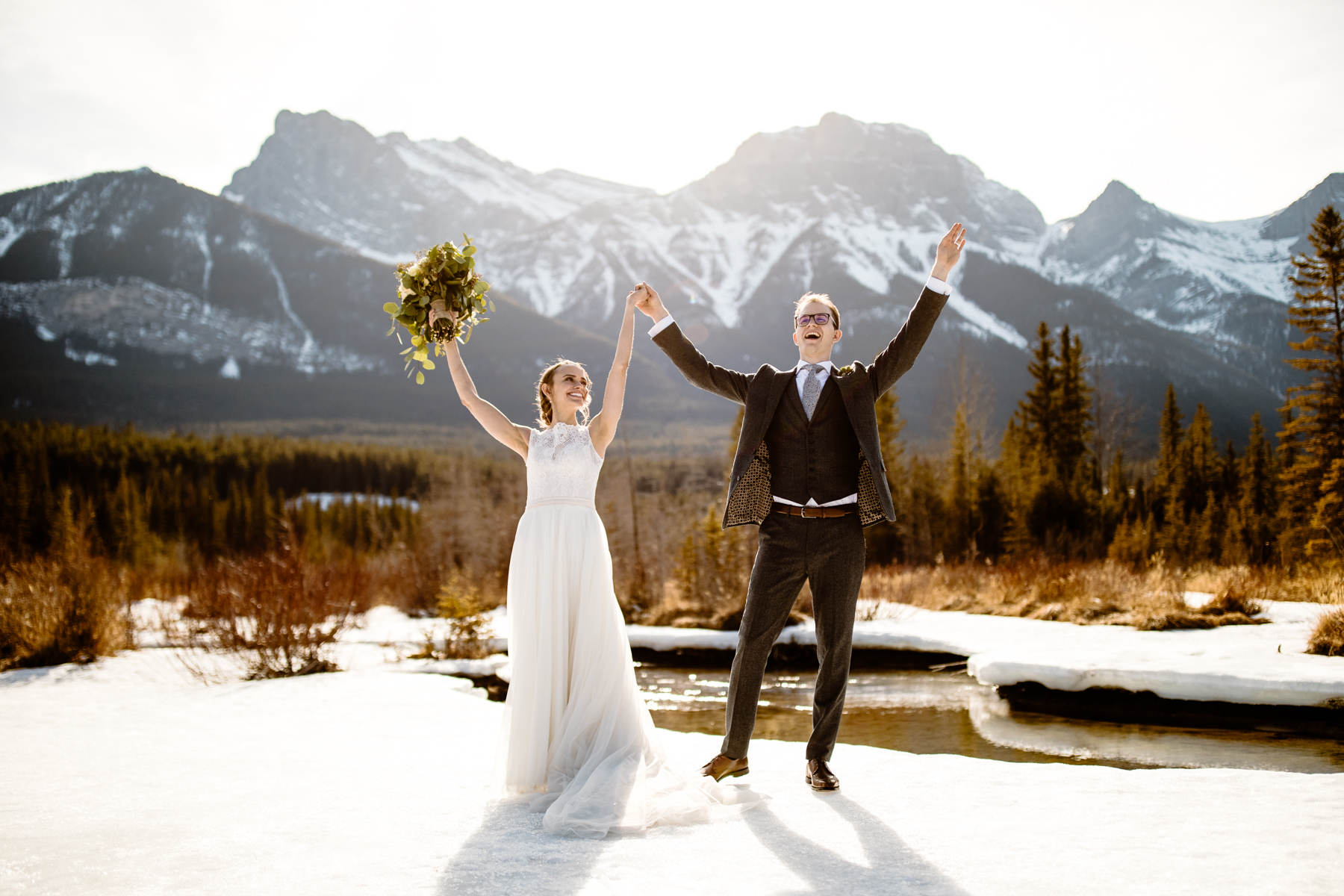 Cornerstone Theatre Wedding Photographers in Canmore - Photo 52