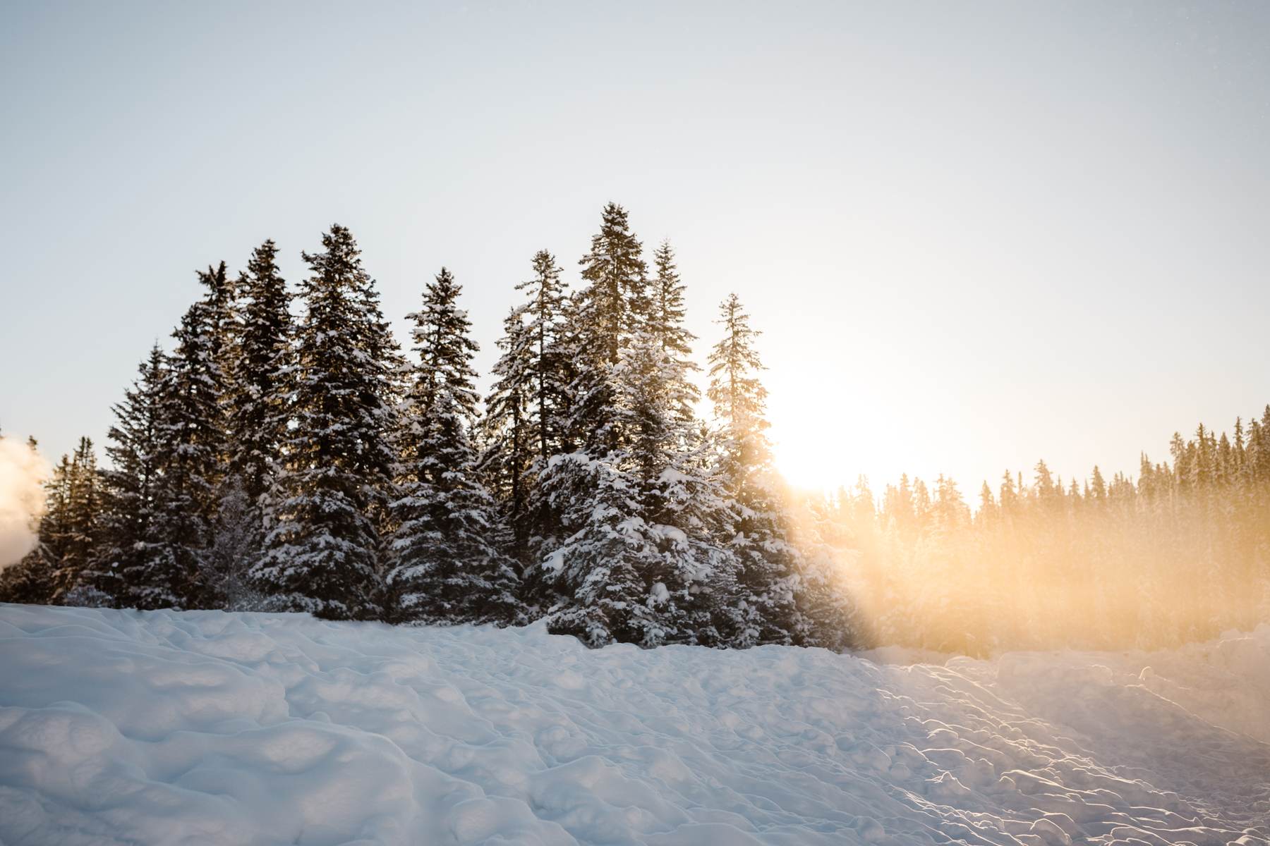 Fairmont Chateau Lake Louise Wedding Photography in Winter - Image 5