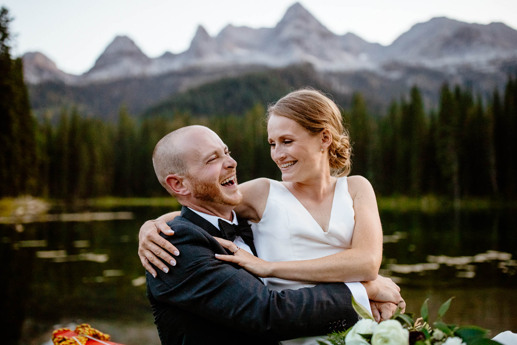 Fernie Wedding Photographers at Island Lake Lodge - Image 42