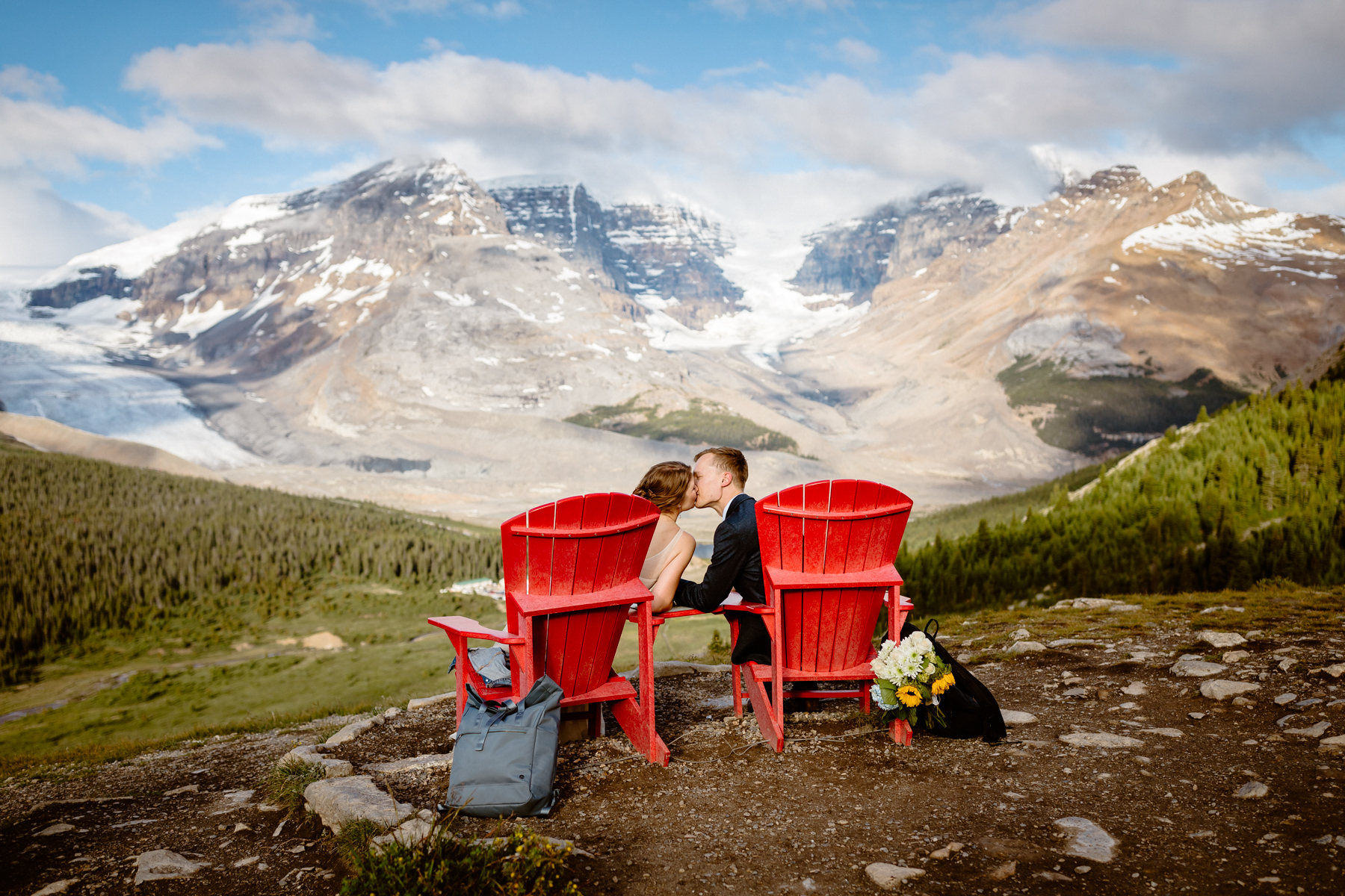 Hiking Elopement Photographers in Banff National Park - Photo 40