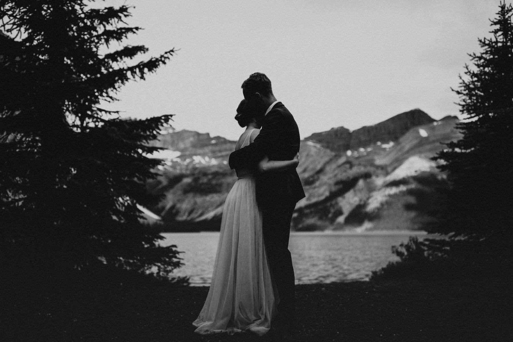 Hiking Elopement Photographers in Banff National Park - Photo 42