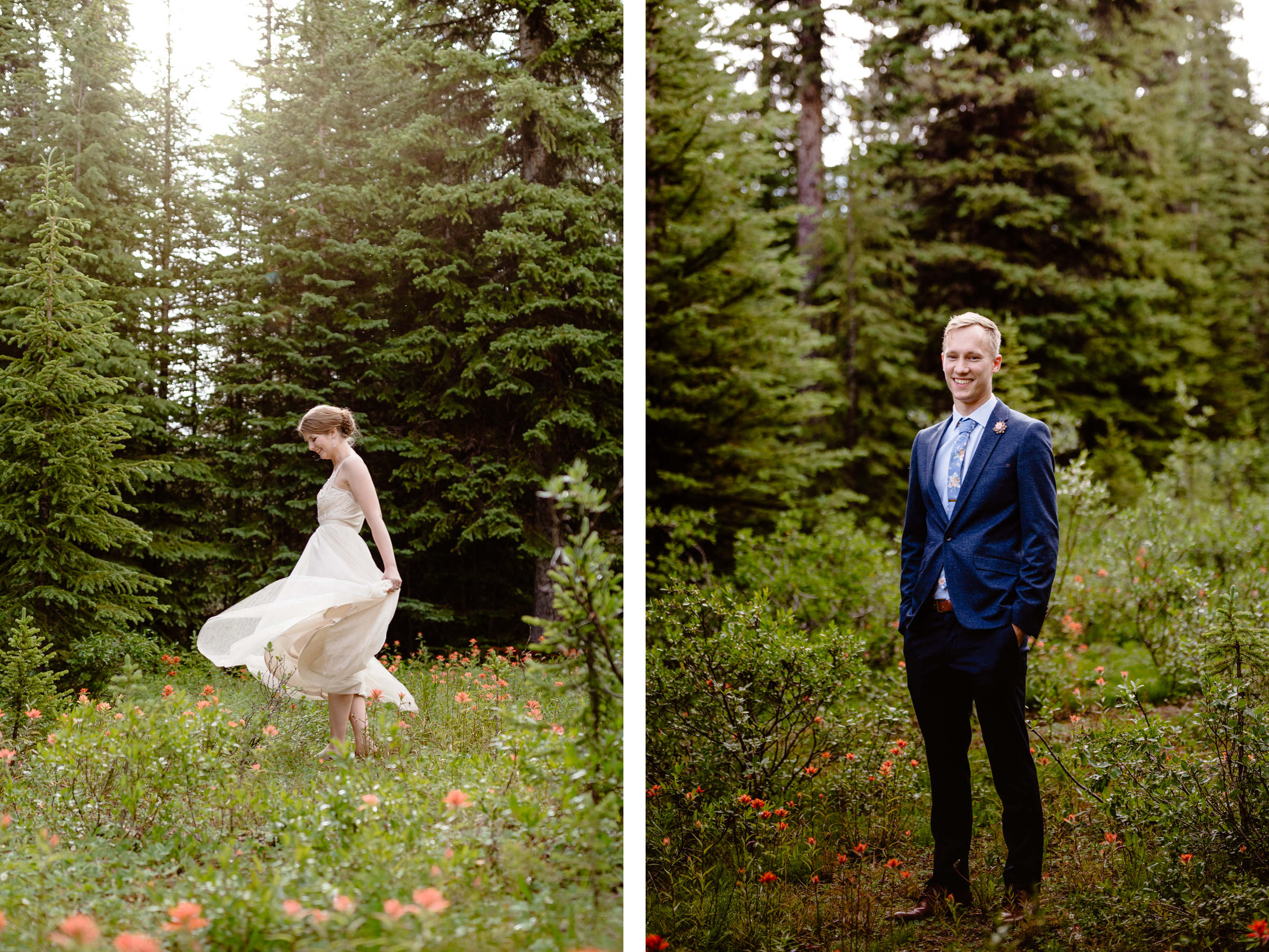 Hiking Elopement Photographers in Banff National Park - Photo 44