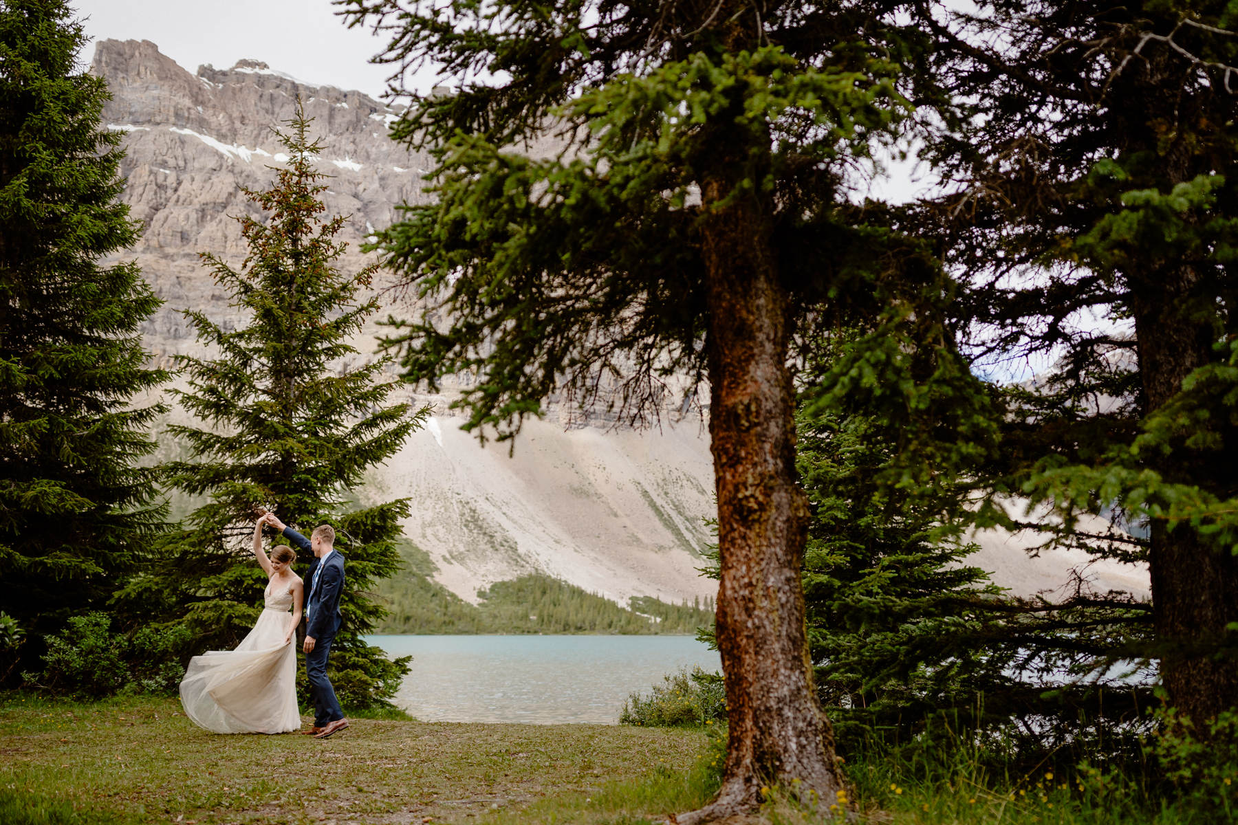 Hiking Elopement Photographers in Banff National Park - Photo 45