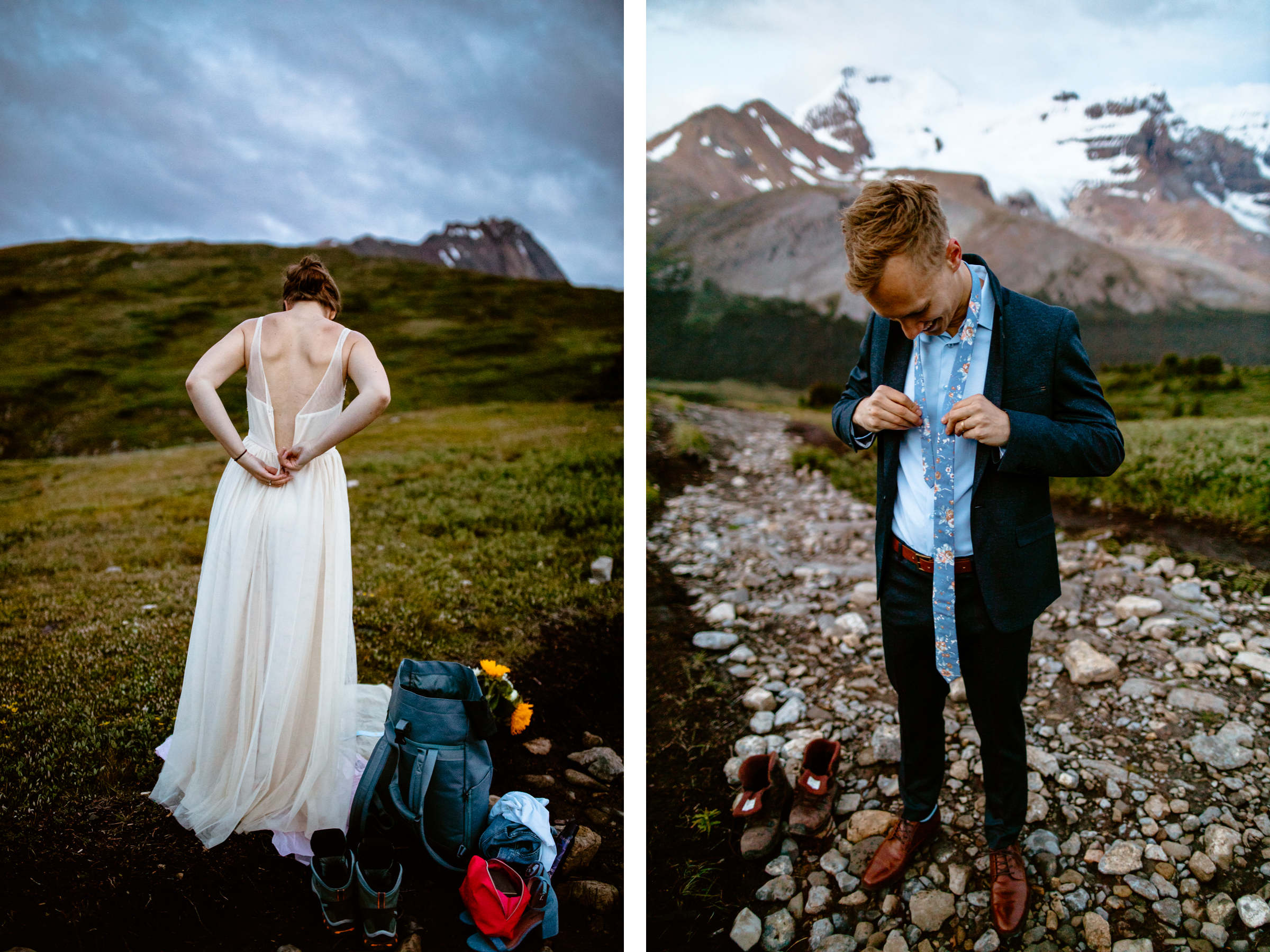 Hiking Elopement Photographers in Banff National Park - Photo 5