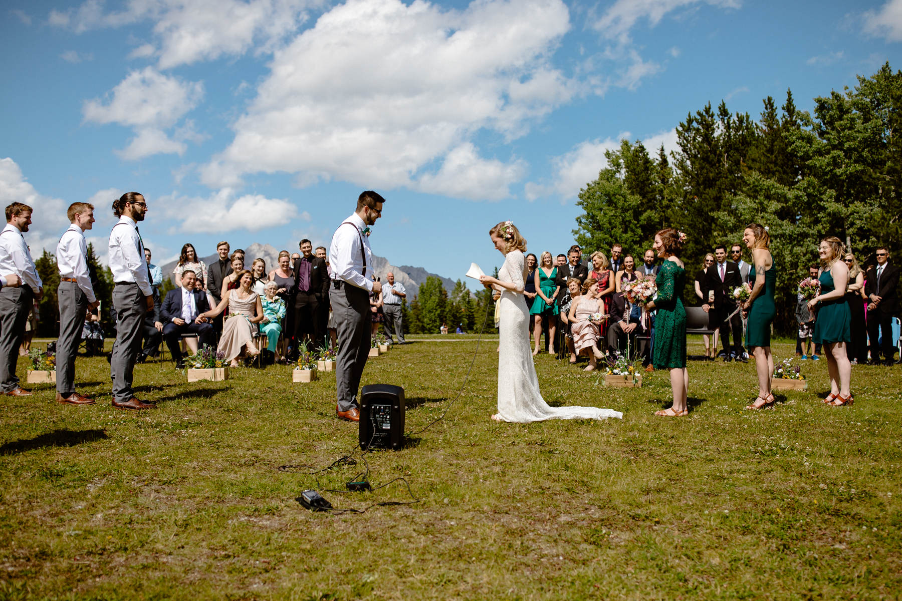 Kananaskis Wedding Photography at Pomeroy Mountain Lodge - Image  24