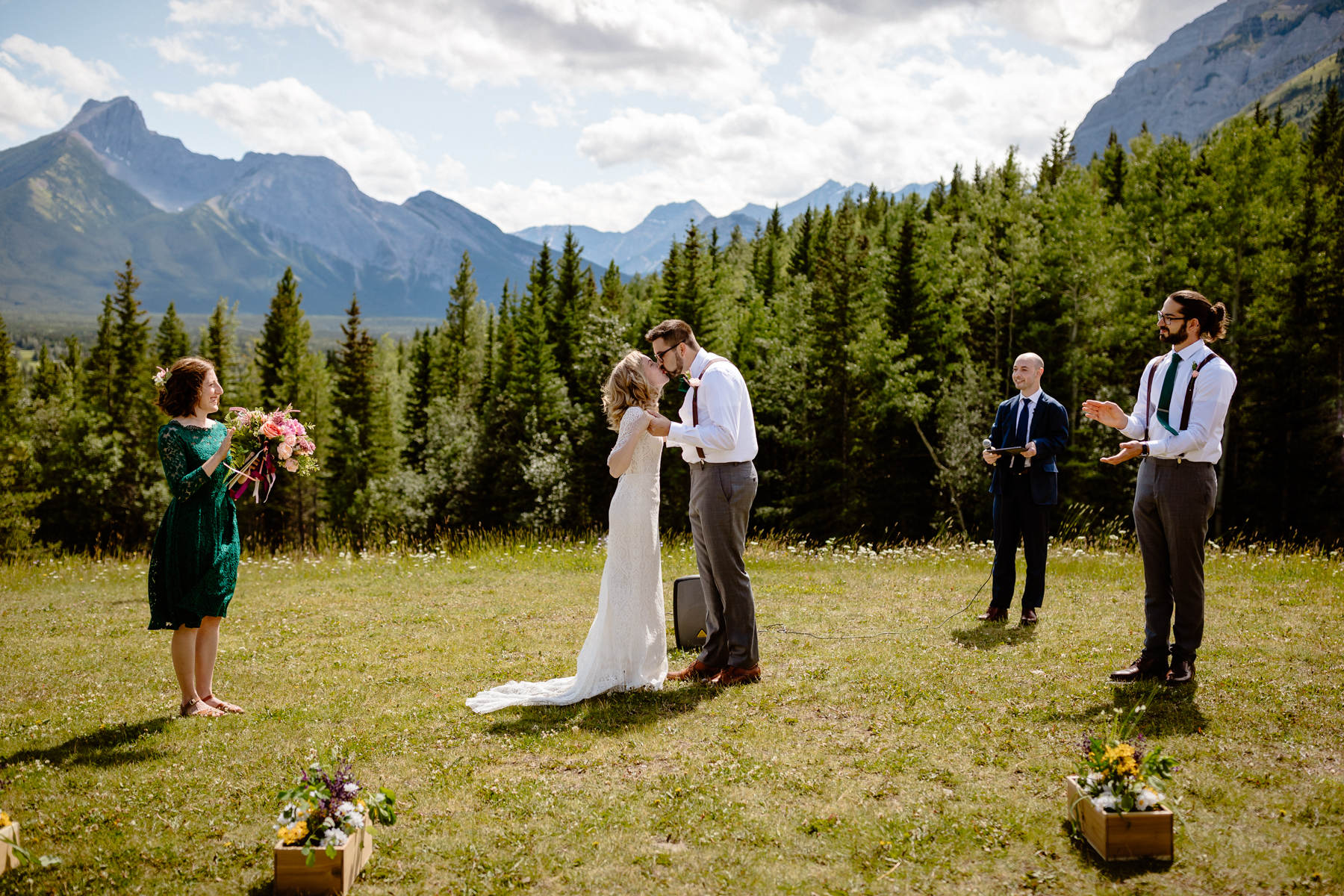 Kananaskis Wedding Photography at Pomeroy Mountain Lodge - Image  32