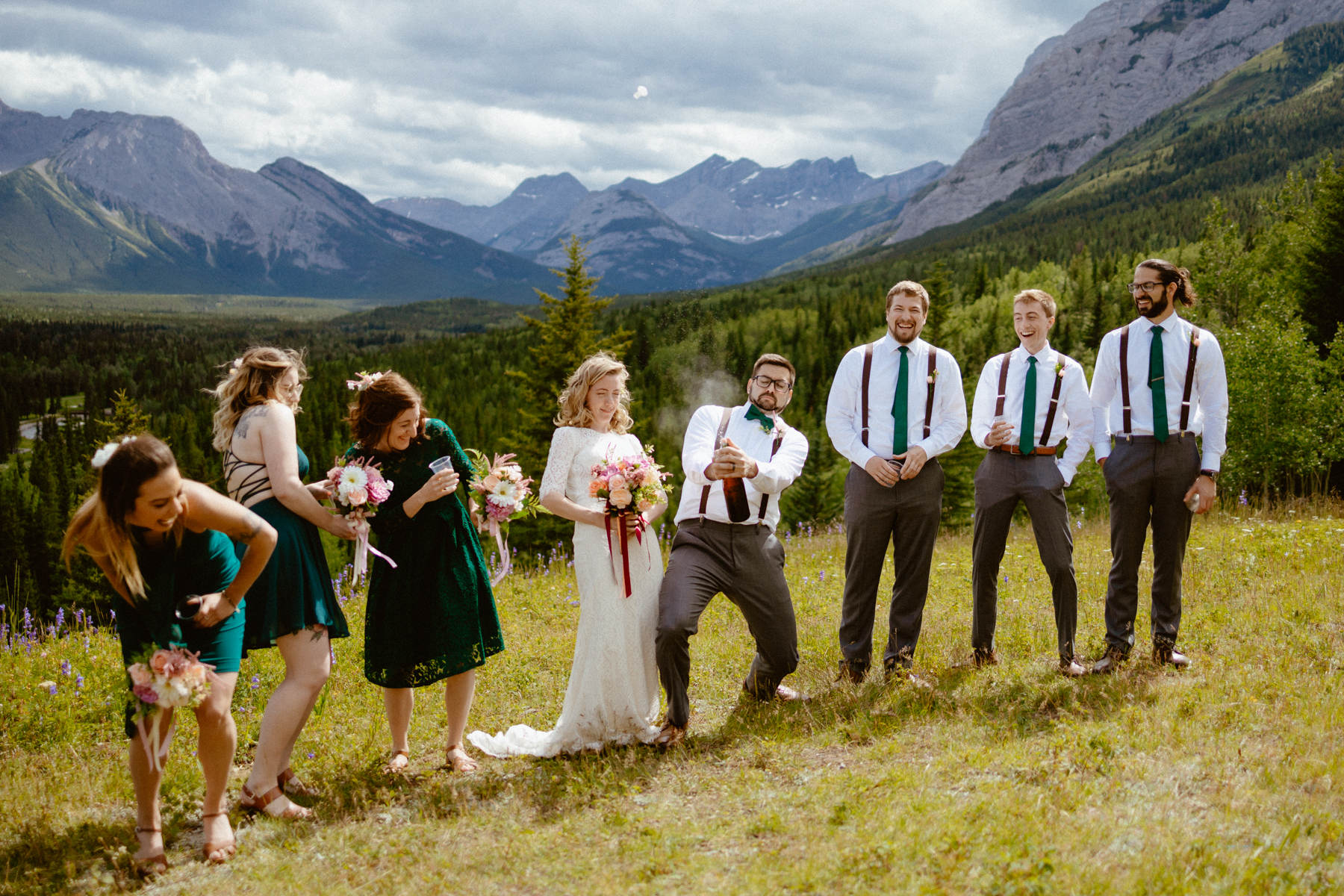Kananaskis Wedding Photography at Pomeroy Mountain Lodge - Image  41