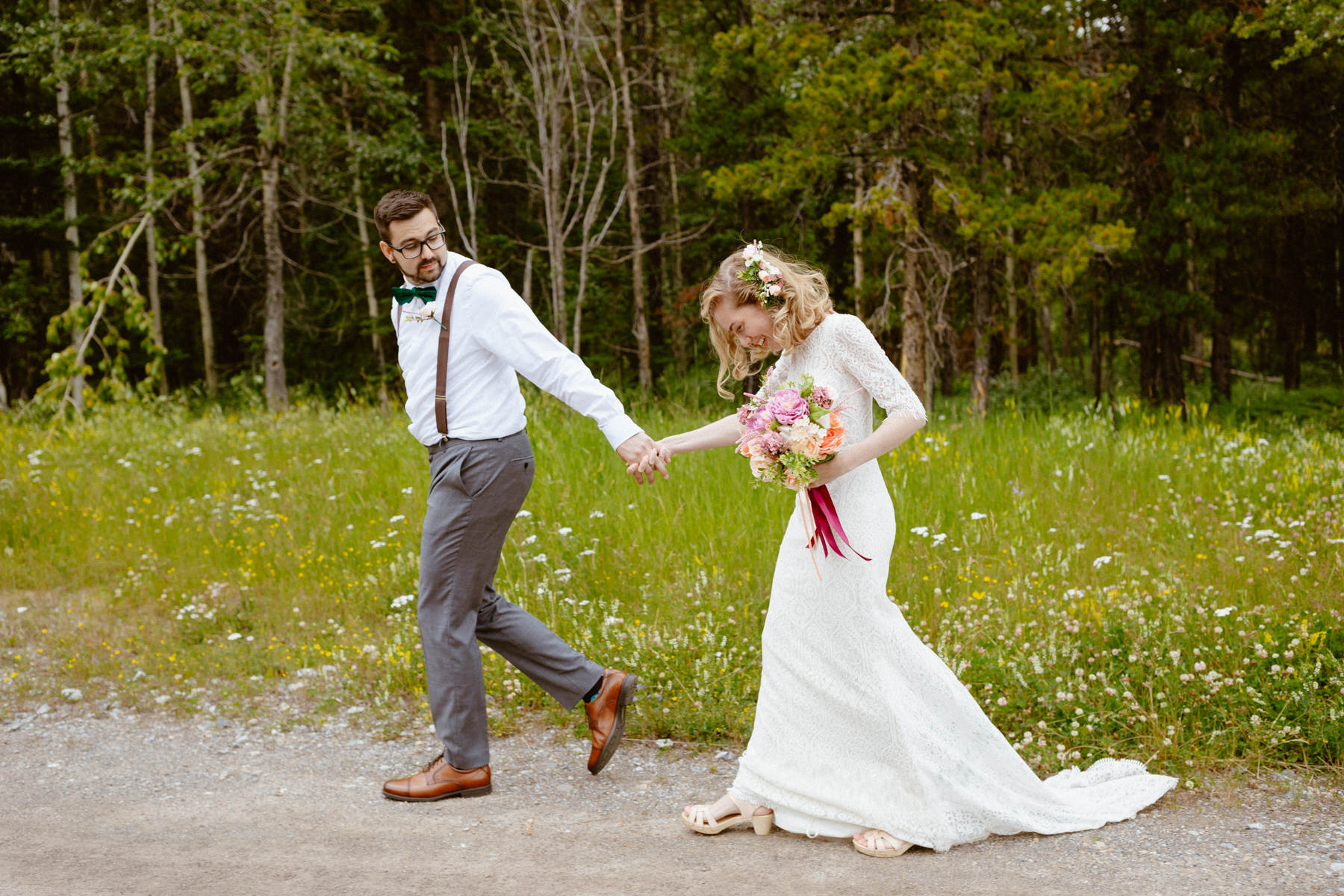 Kananaskis Wedding Photography at Pomeroy Mountain Lodge - Image  42