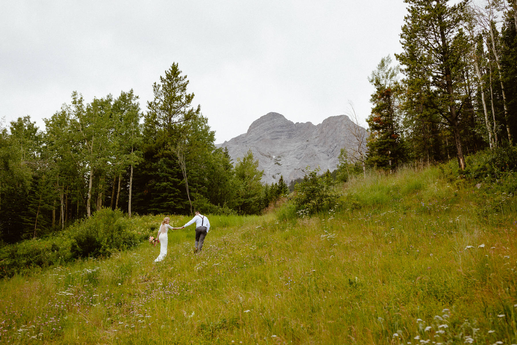 Kananaskis Wedding Photography at Pomeroy Mountain Lodge