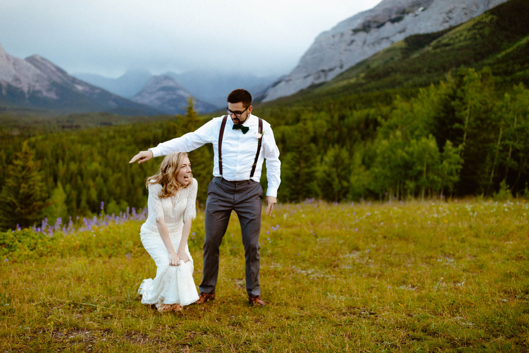 Kananaskis Wedding Photography at Pomeroy Mountain Lodge - Image  67