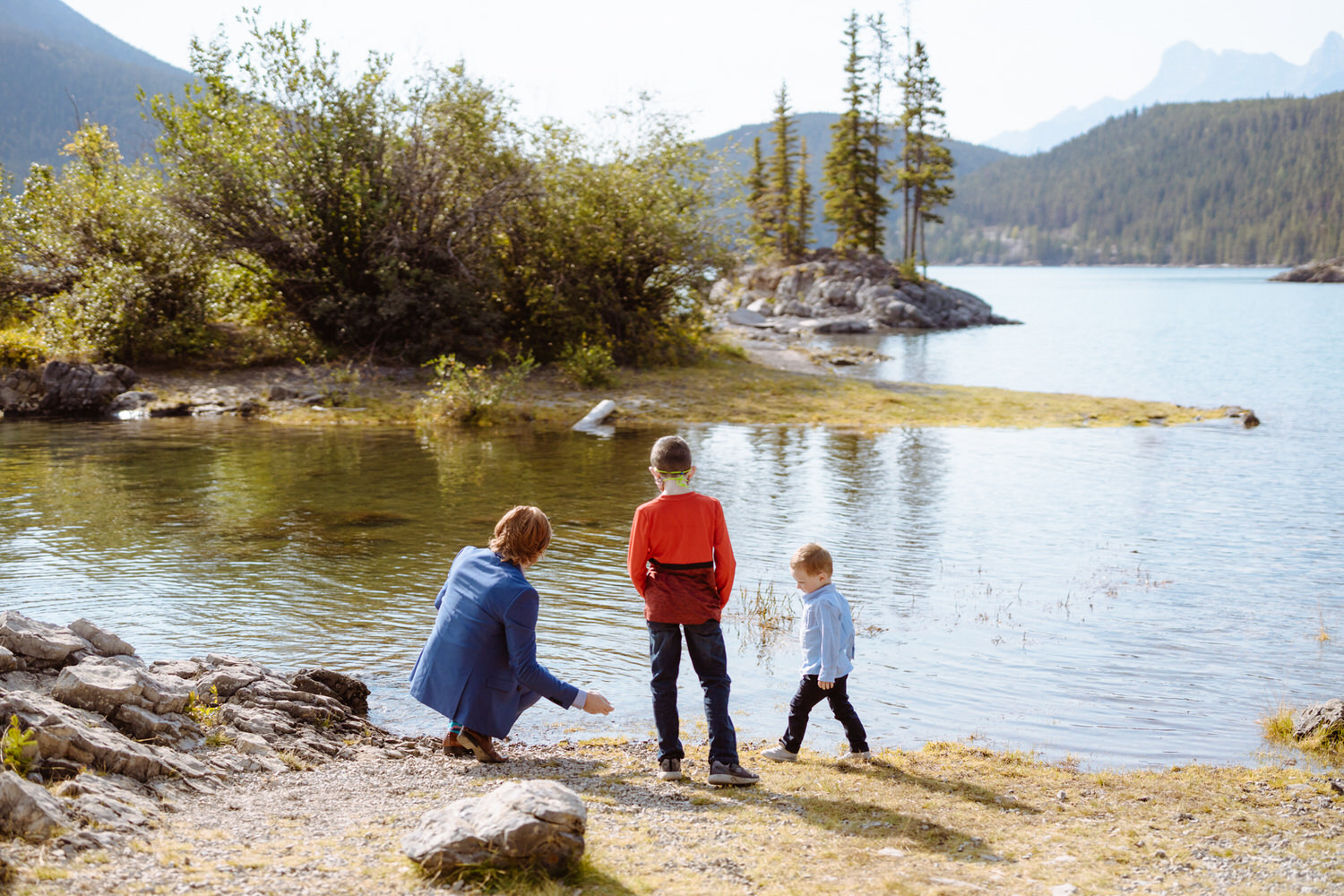 Lake Minnewanka wedding - Photo 31