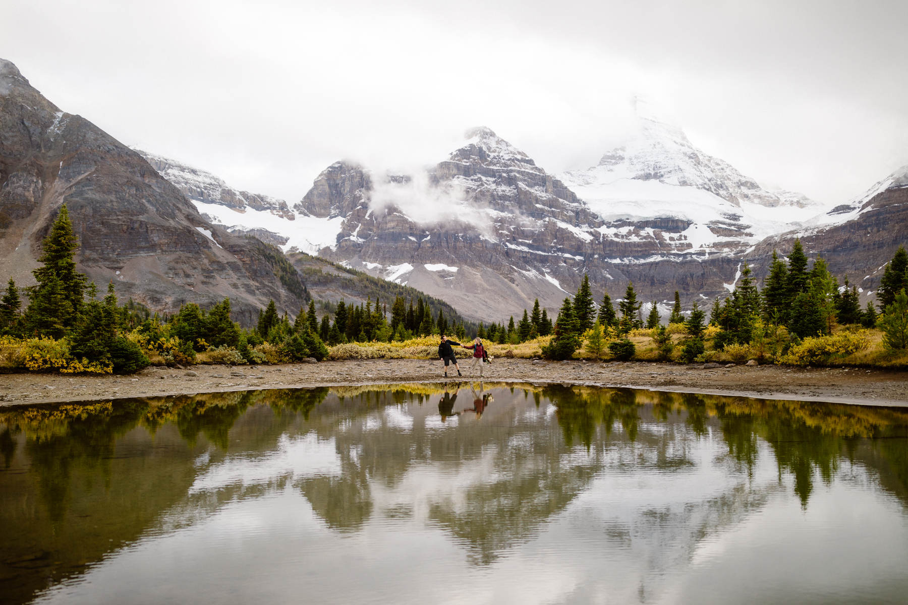 Mount Assiniboine Elopement Photographers at a Backcountry Lodge - Photo 18