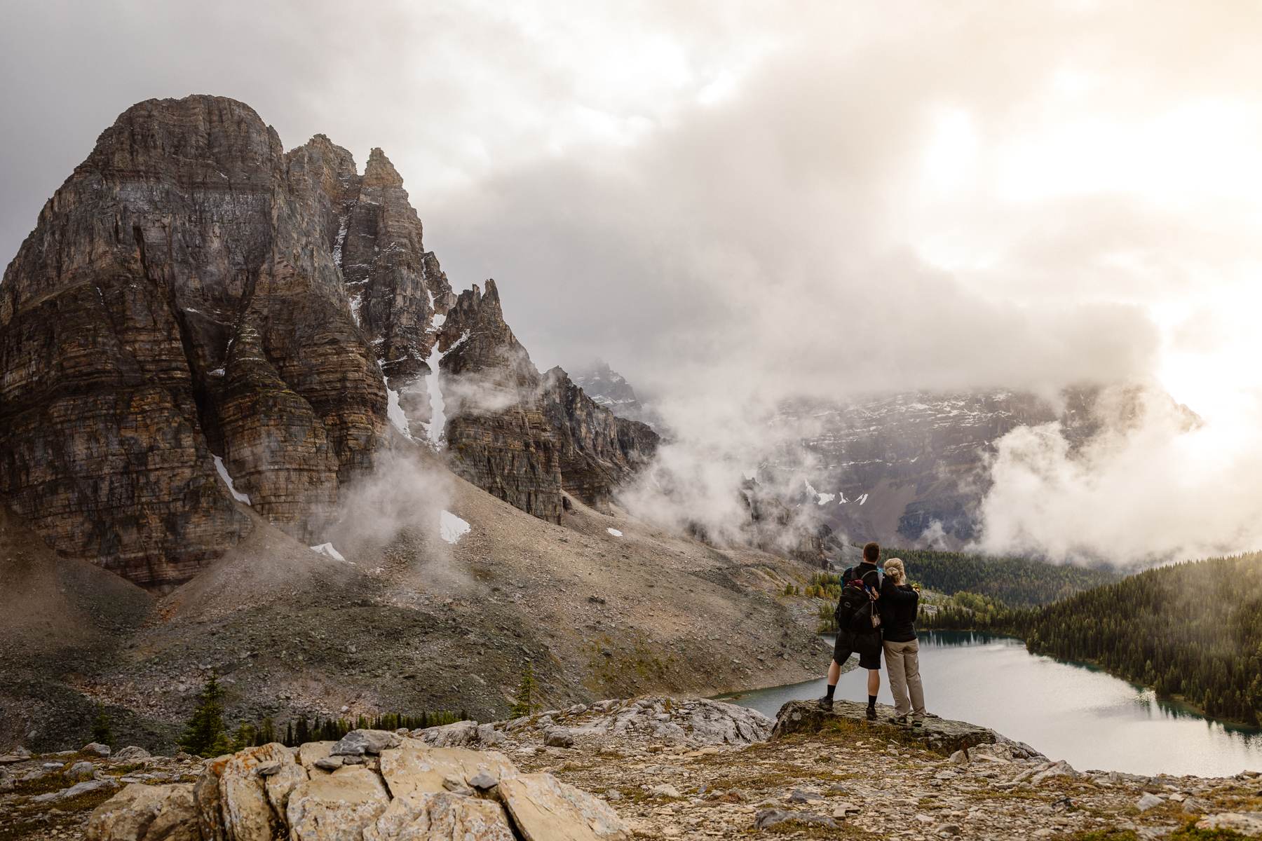 Mount Assiniboine Elopement Photographers at a Backcountry Lodge - Photo 20