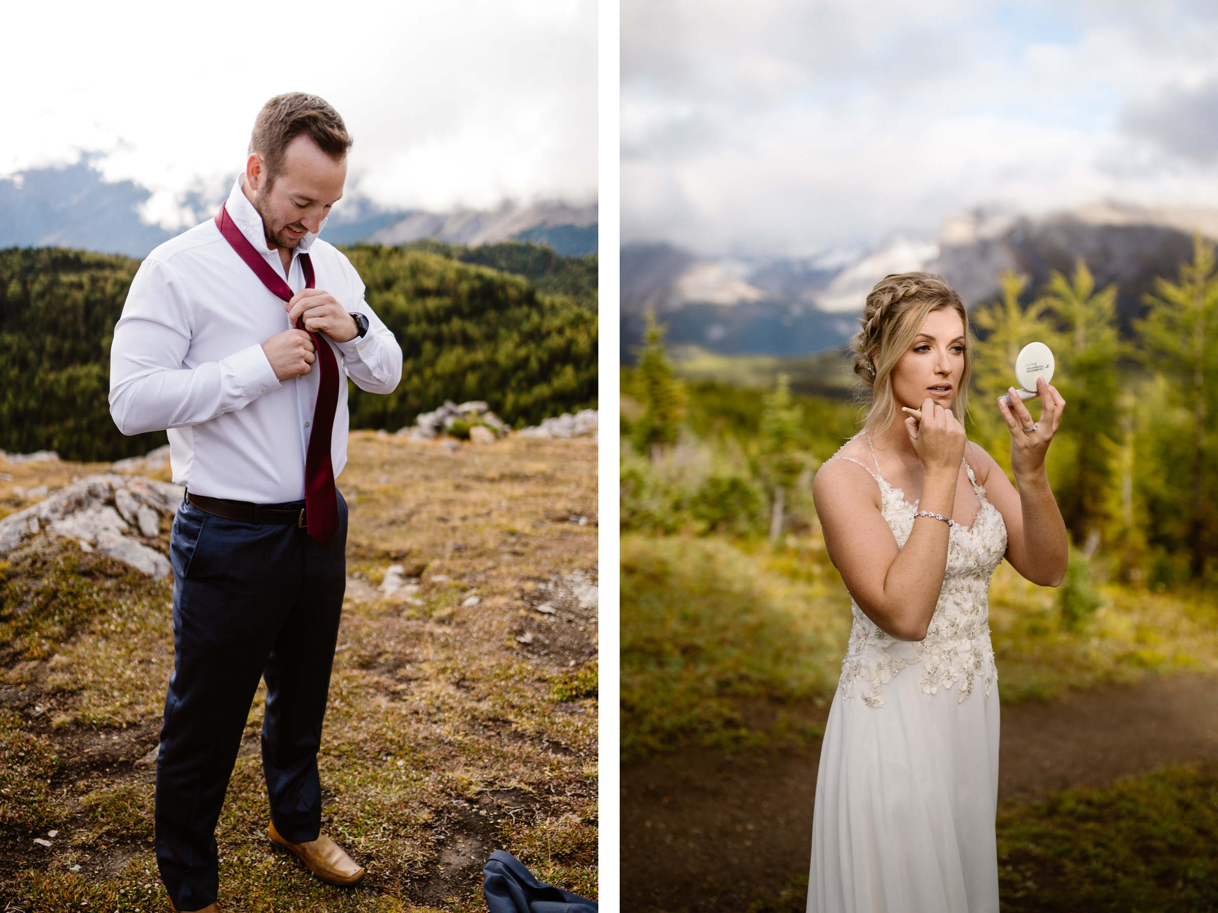 Mount Assiniboine Elopement Photographers at a Backcountry Lodge - Photo 21