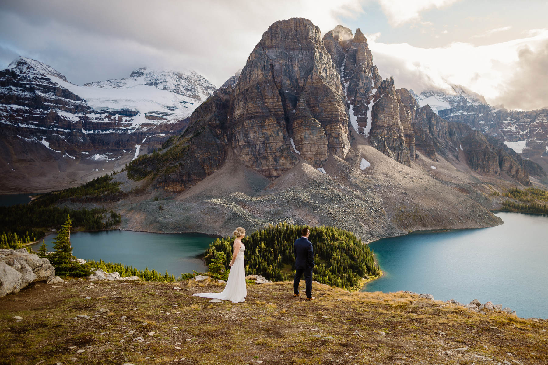 Mount Assiniboine Elopement Photographers at a Backcountry Lodge - Photo 22