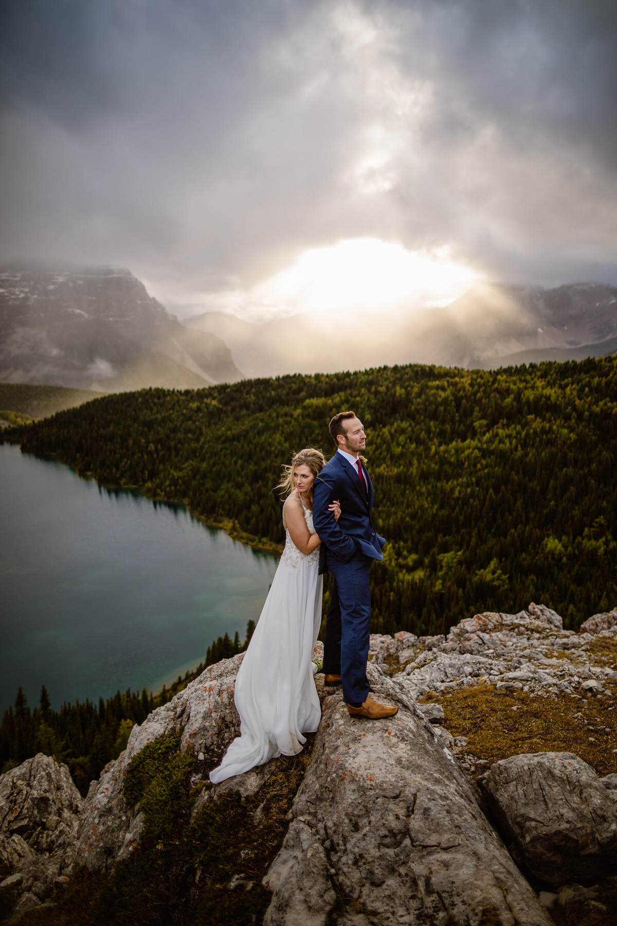 Mount Assiniboine Elopement Photographers at a Backcountry Lodge - Photo 32