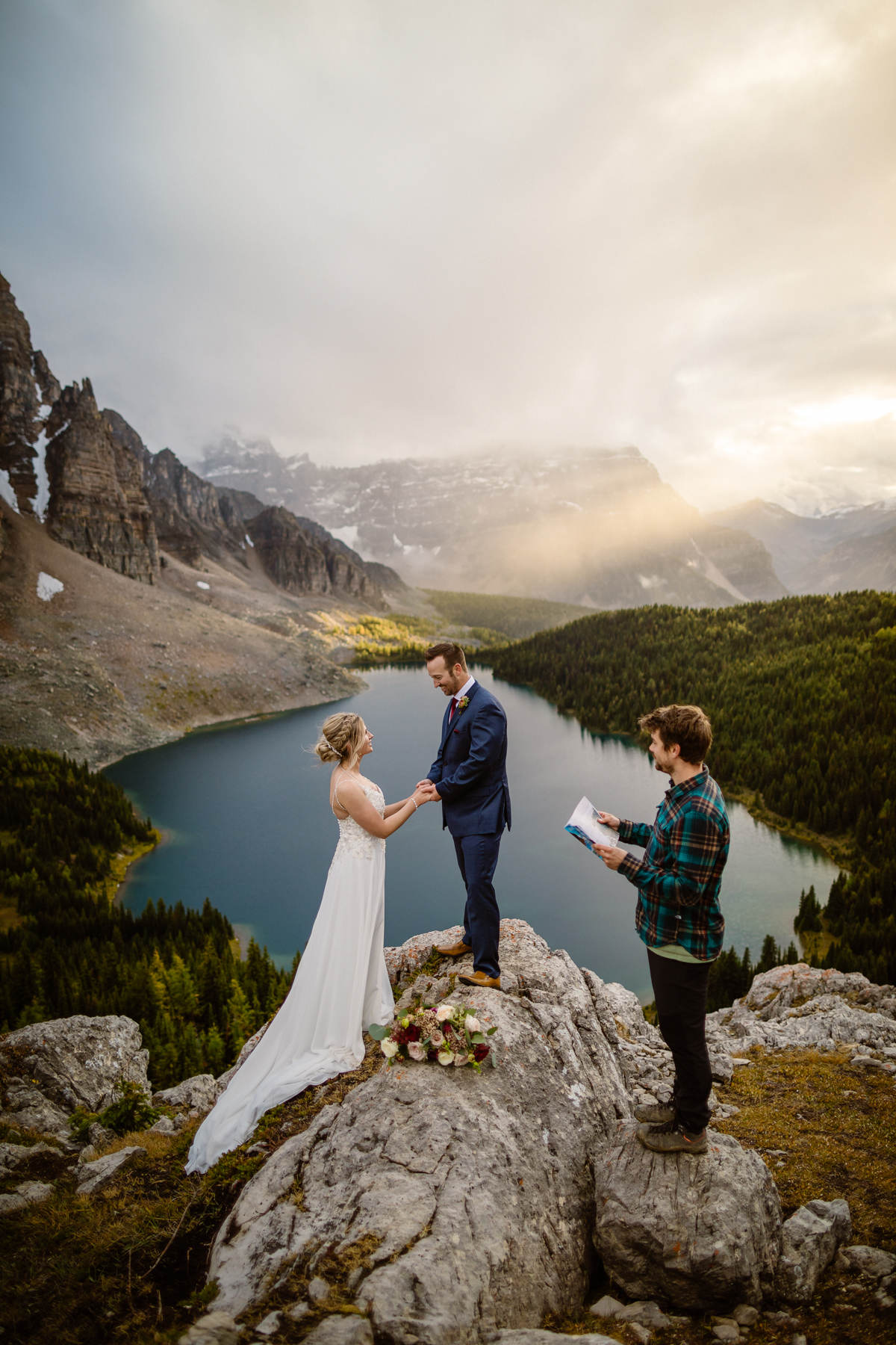 Mount Assiniboine Elopement Photographers at a Backcountry Lodge - Photo 34