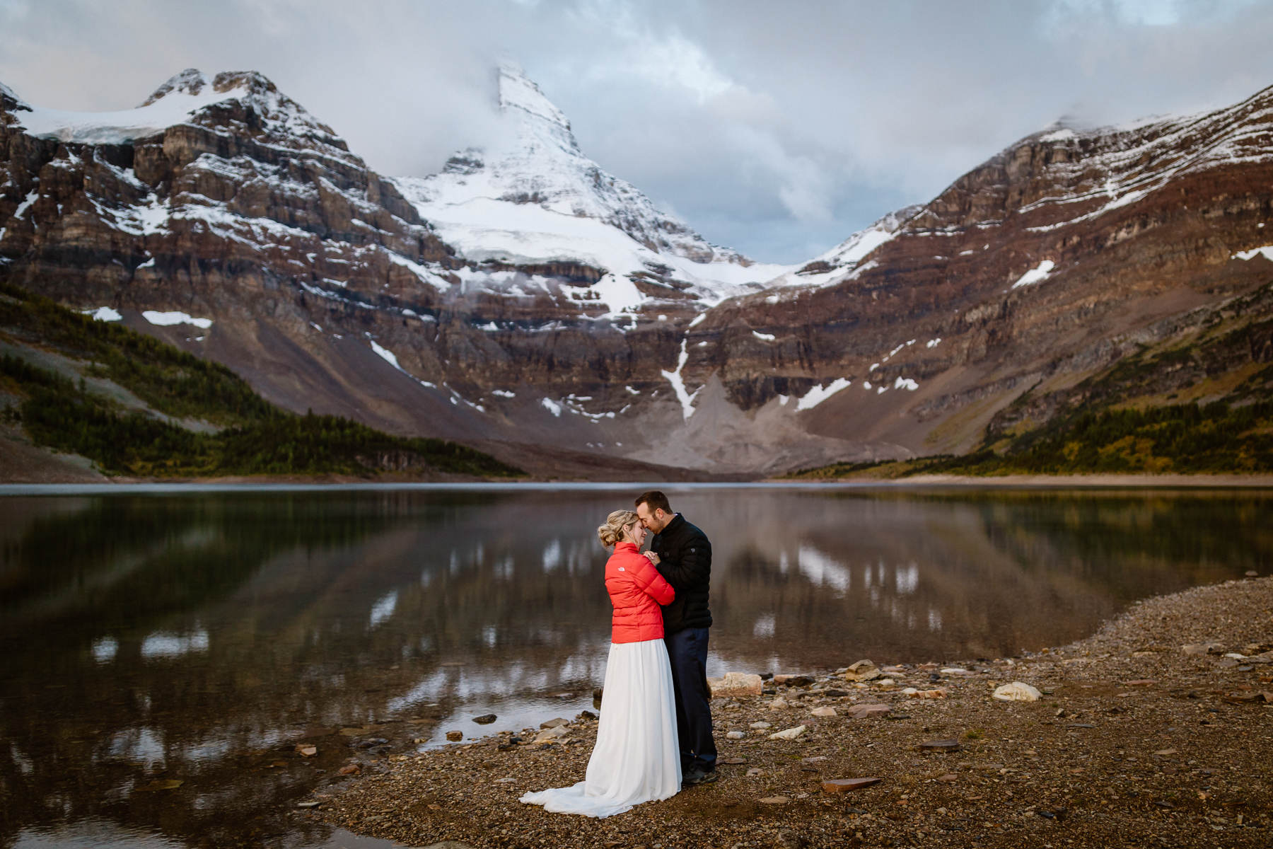 Mount Assiniboine Elopement Photographers at a Backcountry Lodge - Photo 45