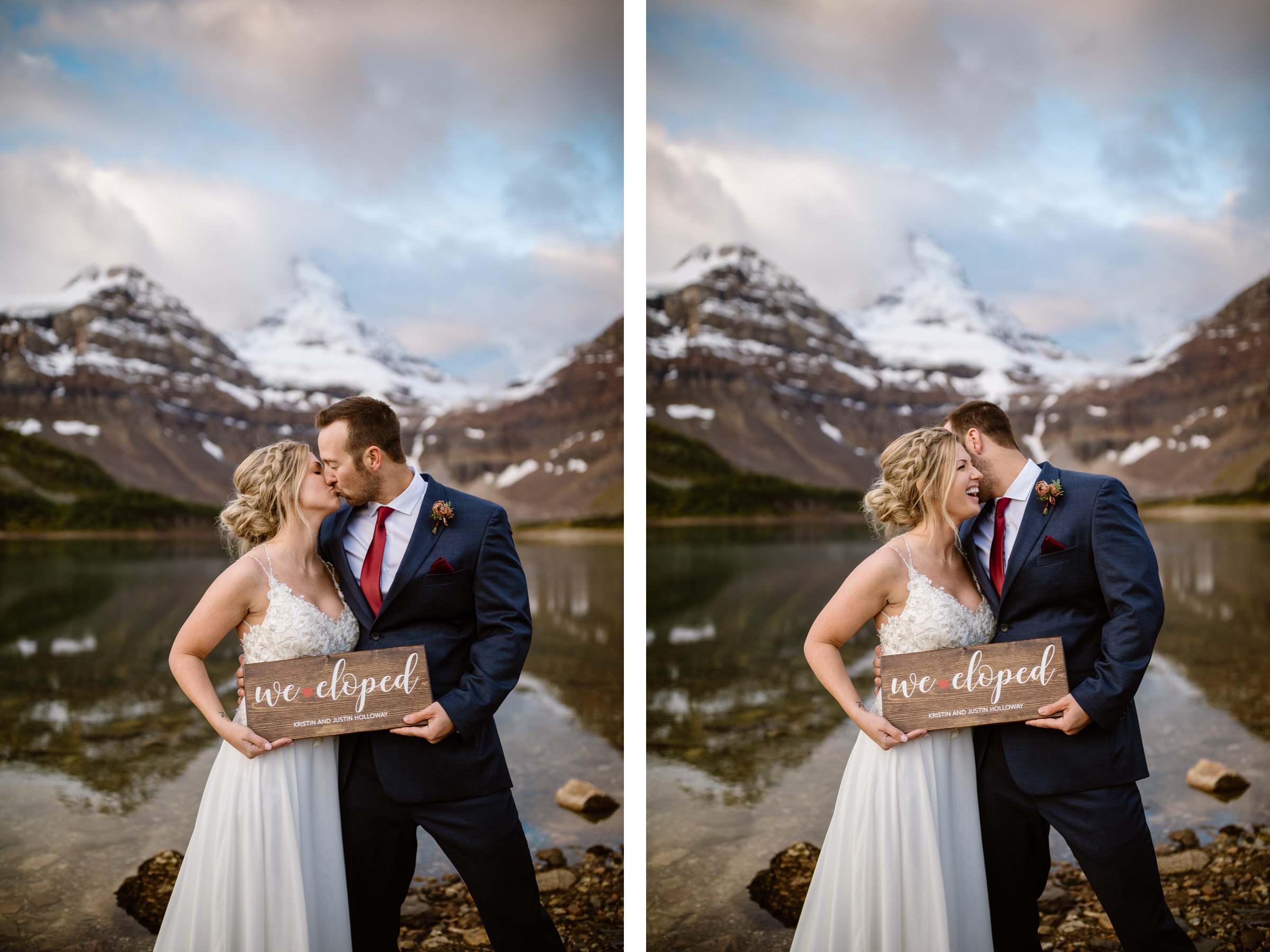 Mount Assiniboine Elopement Photographers at a Backcountry Lodge - Photo 57