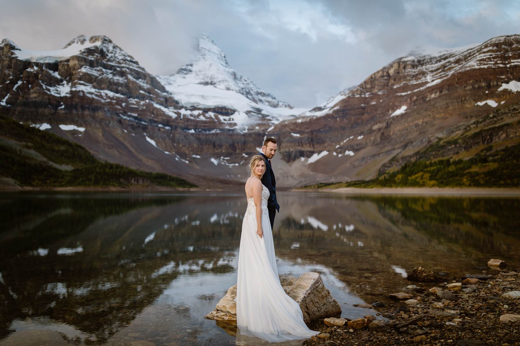 Mount Assiniboine Elopement Photographers at a Backcountry Lodge - Photo 58
