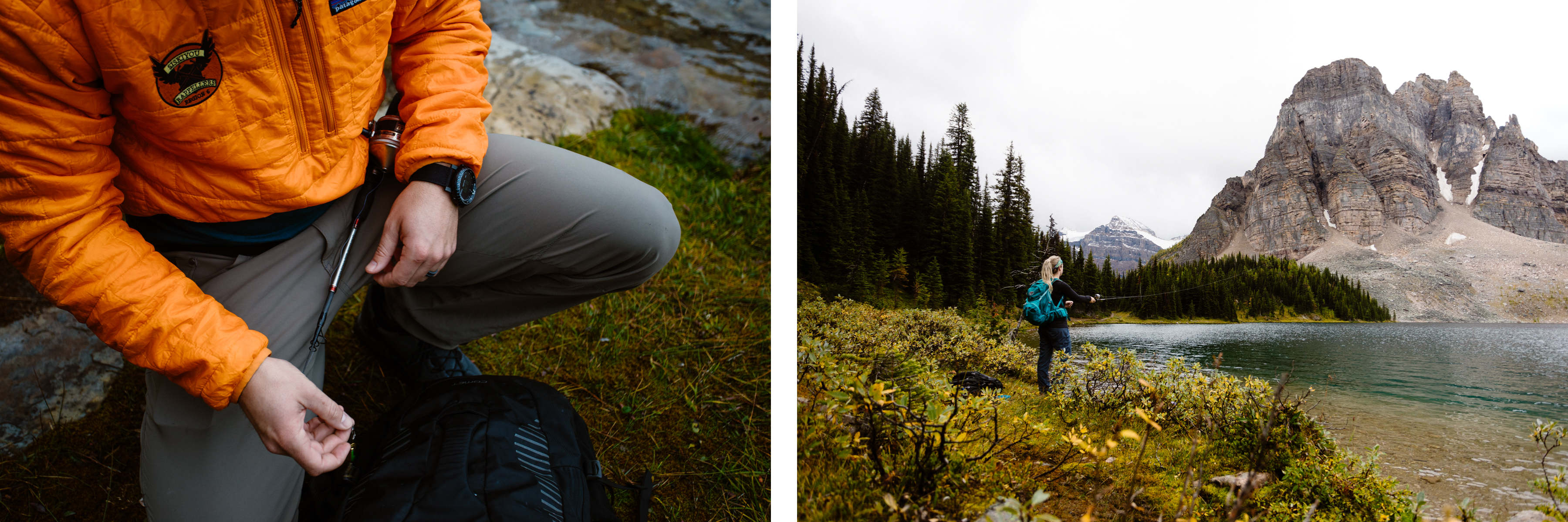 Mount Assiniboine Elopement Photographers at a Backcountry Lodge - Photo 64
