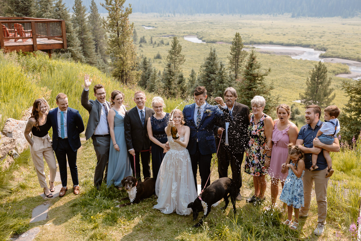 Mount Engadine Lodge Wedding - Photo 46