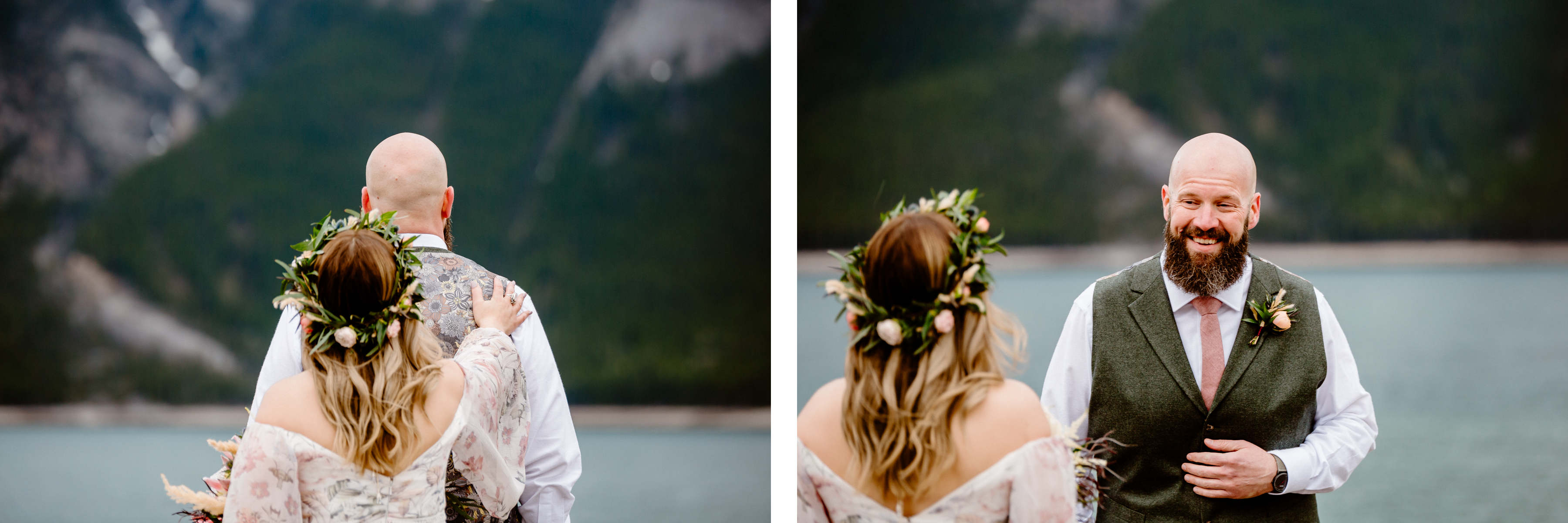 Stormy and Rainy Banff Wedding Photography - Photo 6