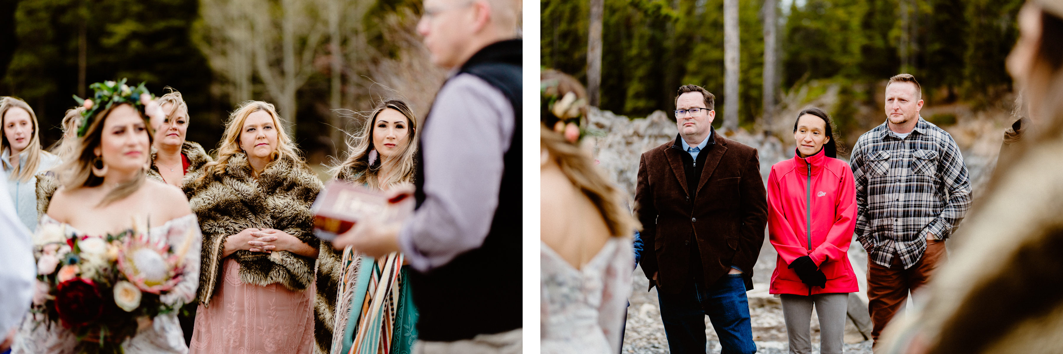 Stormy and Rainy Banff Wedding Photography - Photo 9