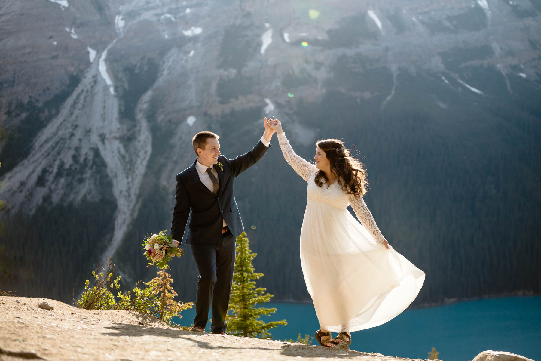 Vow Renewal Photography in Banff - Image 19