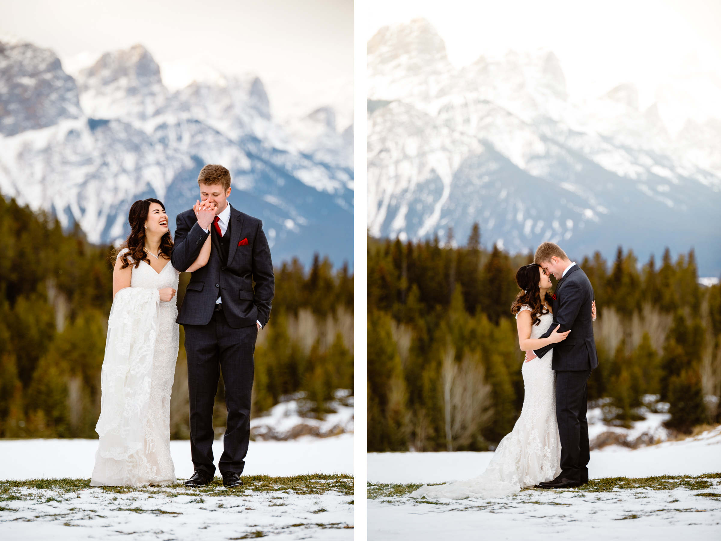 Winter Wedding in Canmore Photography - Image 20