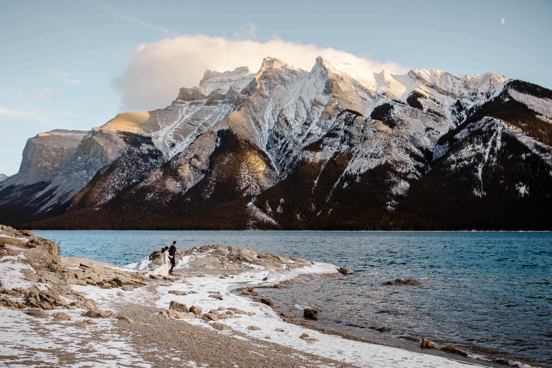 Winter Wedding in Canmore Photography - Image 26