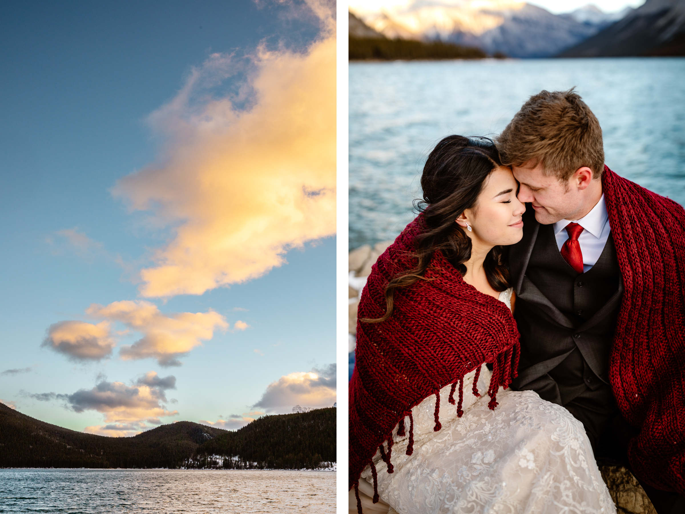 Winter Wedding in Canmore Photography - Image 31